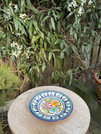 Portugees Tapasbordje Kleurrijk | Handgemaakt Keramiek Ø 18,5 cm