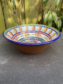 Ronde diepe schaal medium Ø22,5x8cm (pa4)