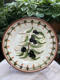 Bord met olijven Ø24cm (jc-p4)