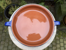 Handgemaakte Portugese Ovenschaal Rond Kleurrijk | 2-3 Personen | Alentejo