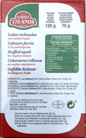 Gevulde inktvissen in tomatensaus Ramirez 120 g.