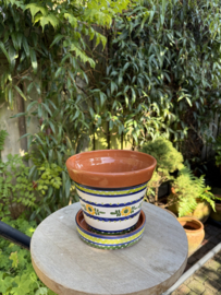 Bloempot met schotel (medium)