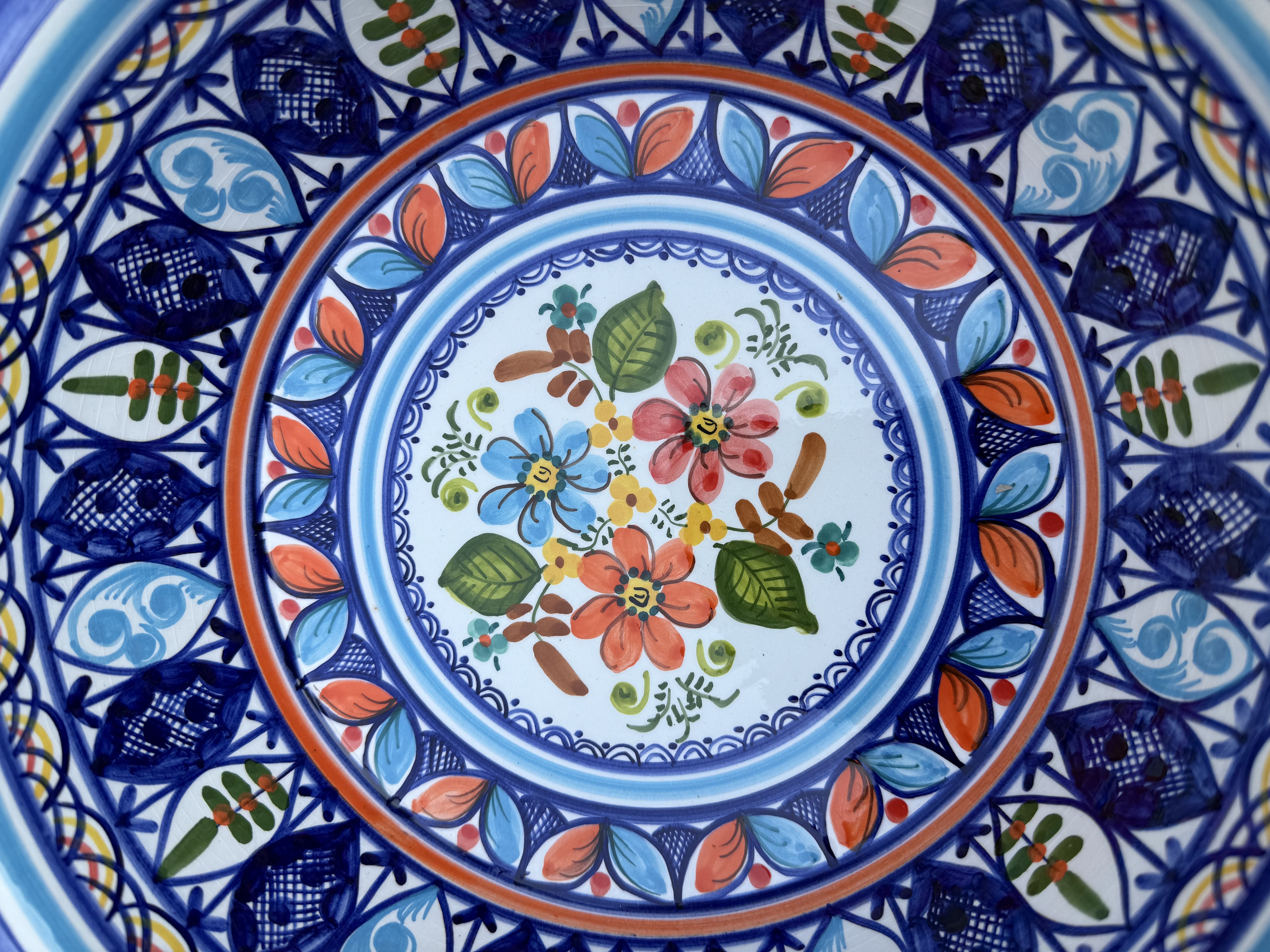 Ronde diepe schaal groot Ø31,5x9,5cm (ps9)