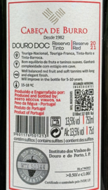Cabeça de Burro Reserva 2021 | Rode Wijn | Douro Vallei, Portugal