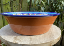 Ronde diepe schaal groot Ø31x9cm (ps9)