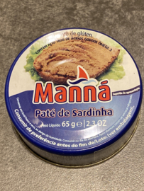 Sardinepaté Manná  5 x 65gr