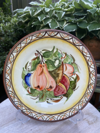 Bord met vruchten Ø24cm (jc-p4)