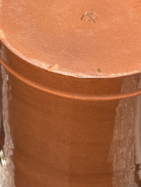 Handgemaakte Wijnkoeler met Onderschotel | Mafra Bloemen | Portugees Aardewerk | Ø 12,5 x H 22 cm