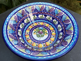 Ronde diepe schaal medium Ø22x8cm (pa4)