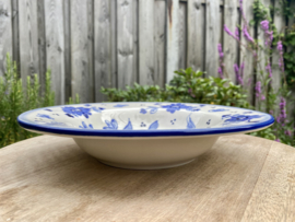 Rond diep bord Ø25cm / Douro Azul (R.41)