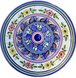 Ronde diepe schaal medium Ø22x8cm (pa4)