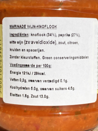Wijn en Knoflook Marinade / Vinha d`alhos 200 g.