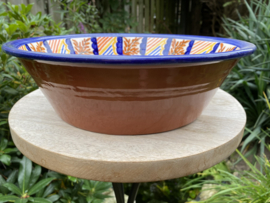 Ronde diepe schaal groot Ø31,5x9,5cm (ps9)