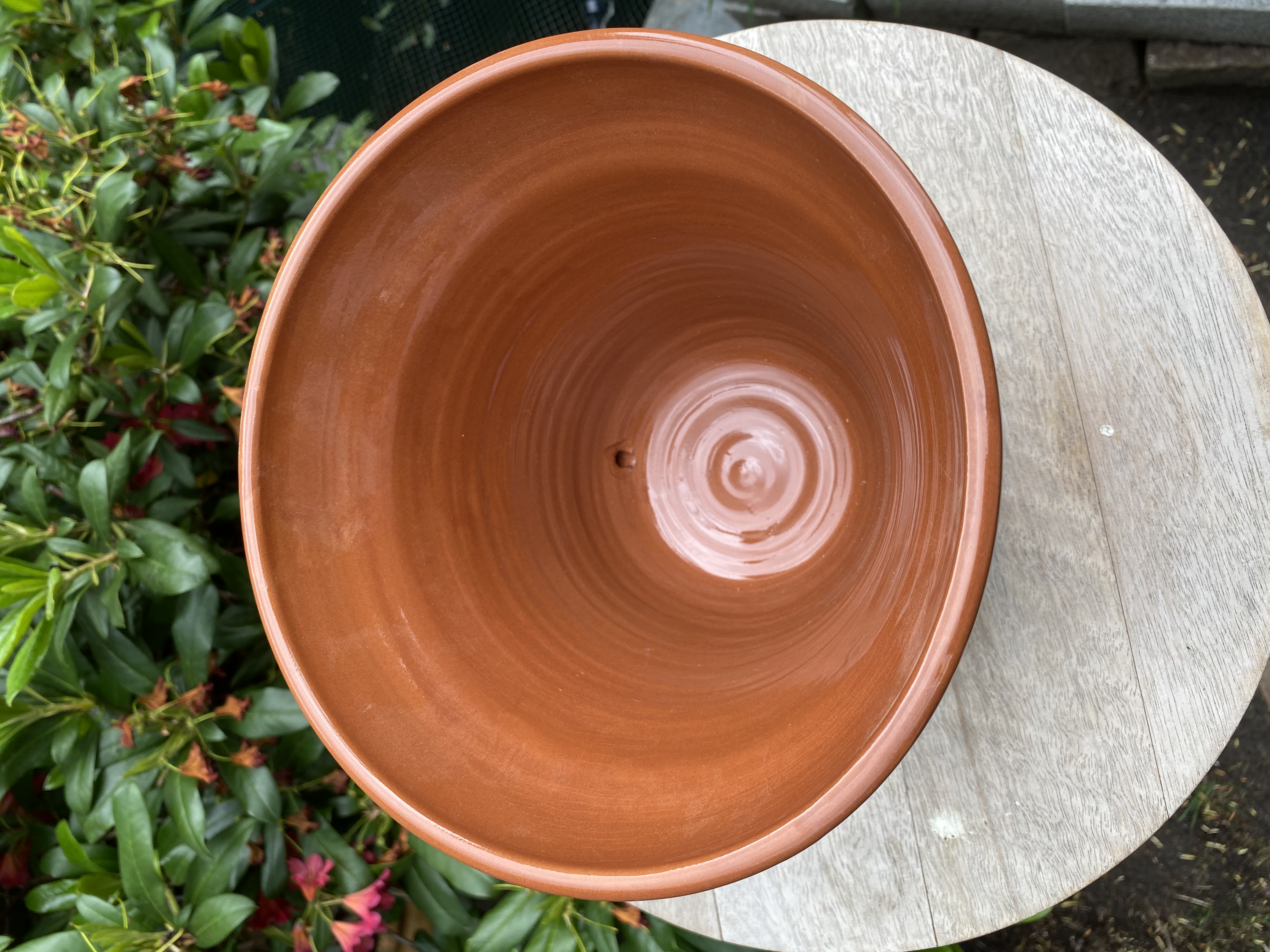 Bloempot met schotel (medium)