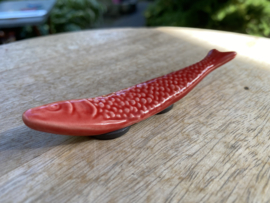 Koelkastmagneet sardine rood 11x2cm