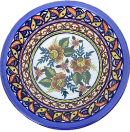 Ronde diepe schaal groot Ø30,5x8,5cm (ps9)