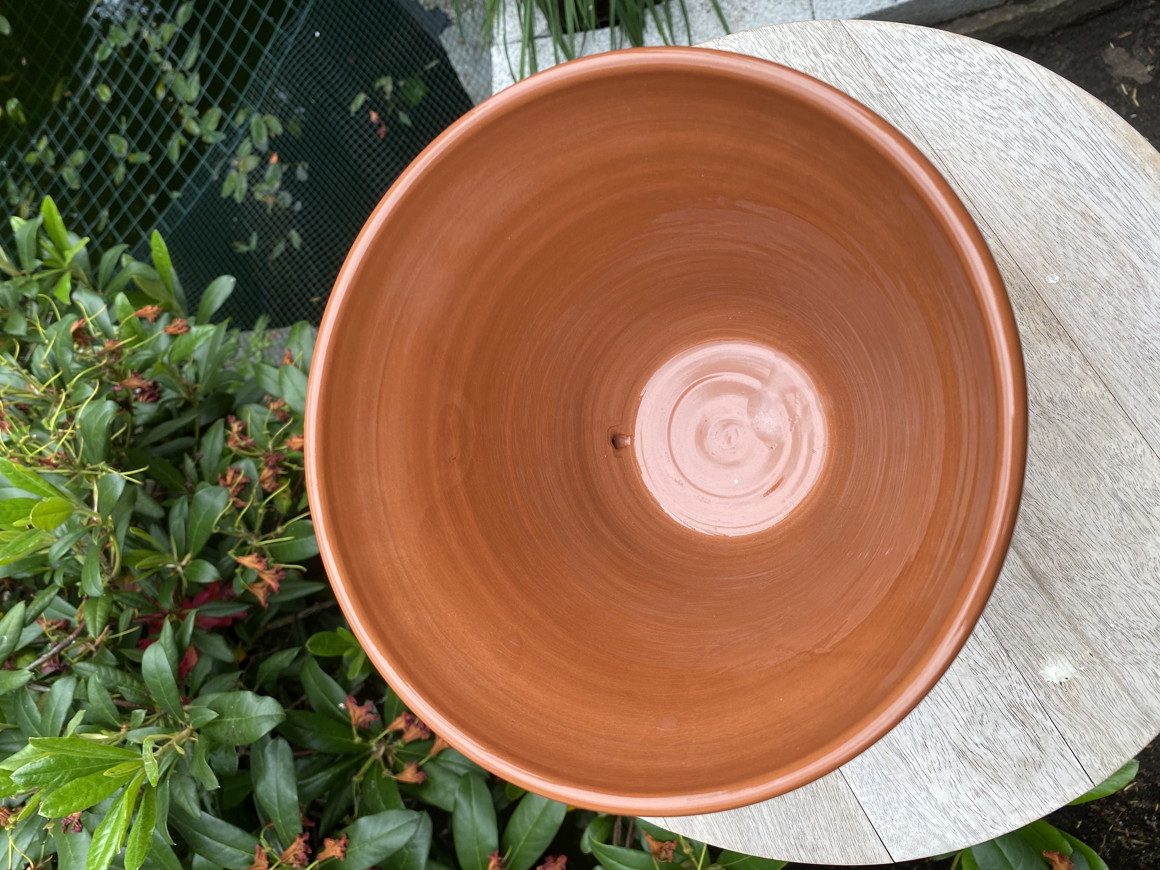 Bloempot met schotel (medium)