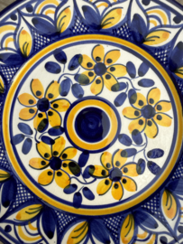 Portugees Tapasbordje Kleurrijk | Handgemaakt Keramiek Ø 19 cm