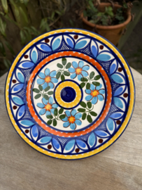 Portugees Tapasbordje Kleurrijk | Handgemaakt Keramiek Ø 18 cm