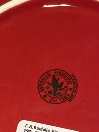 Bord rood Ø15cm tomaten collectie Bordallo Pinheiro (BP-29007)