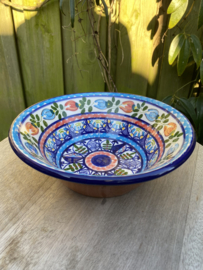 Ronde diepe schaal medium Ø22x7cm (pa4)