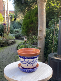 Bloempot met schotel (klein)