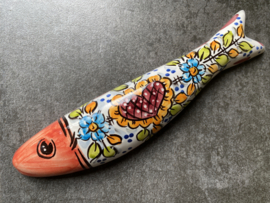 Keramische sardine Daniela 18x4cm