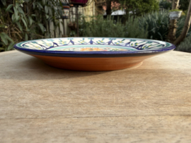 Portugees Tapasbordje Kleurrijk | Handgemaakt Keramiek Ø 18,5 cm