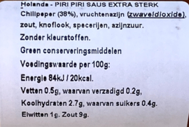 Piri Piri Extra Sterk 95ml     🔥🔥