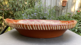 Ronde schaal met handgrepen Ø40x7cm