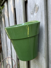Portugese Hangende Bloempot Caniçada | Mosgroen | Handgemaakt Aardewerk | Medium