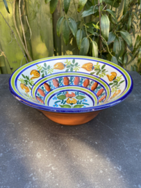 Ronde diepe schaal medium Ø22x8cm (pa4)