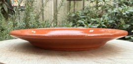 Handgemaakt Rond Bord | Mafra Bloemen | Portugees Aardewerk | Ø 24,5 cm