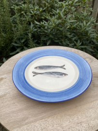 Rond bord Ø22cm / Sardines (R.25)