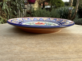 Portugees Tapasbordje Kleurrijk | Handgemaakt Keramiek Ø 18,5 cm