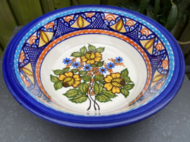 Ronde diepe schaal groot Ø31x9cm (ps9)
