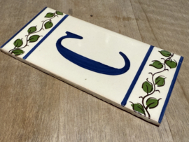 Keramische tegel Lisboa / letter C (15x7,5cm)