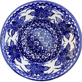 Ronde diepe schaal medium Ø22x8cm (pa4)