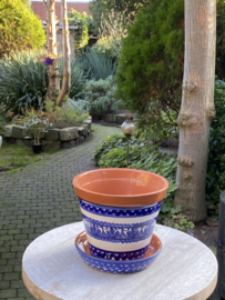 Bloempot met schotel (klein)