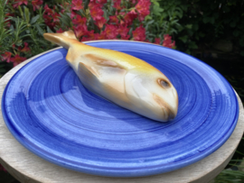 Diepzeeblauw rond bord Ø30cm met geïntegreerde Diepzeeroodbaars + gratis bordenspanner