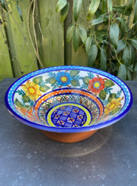 Ronde diepe schaal medium Ø22x8cm (pa4)