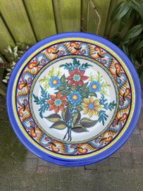 Ronde diepe schaal groot Ø31x9cm (ps9)