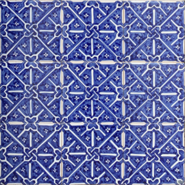 Handbeschilderd tegelpaneel Açores (9 tegels 14x14cm)