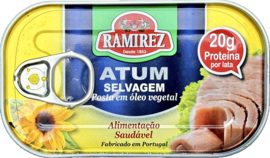 Ramirez Wilde Tonijn | In Milde Zonnebloemolie | 120 g