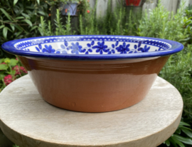 Ronde diepe schaal groot Ø31x9,5cm (ps9)