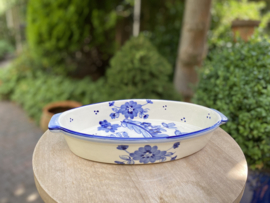 Ovale diepe serveerschaal 30x16cm / Douro Azul (R.18)