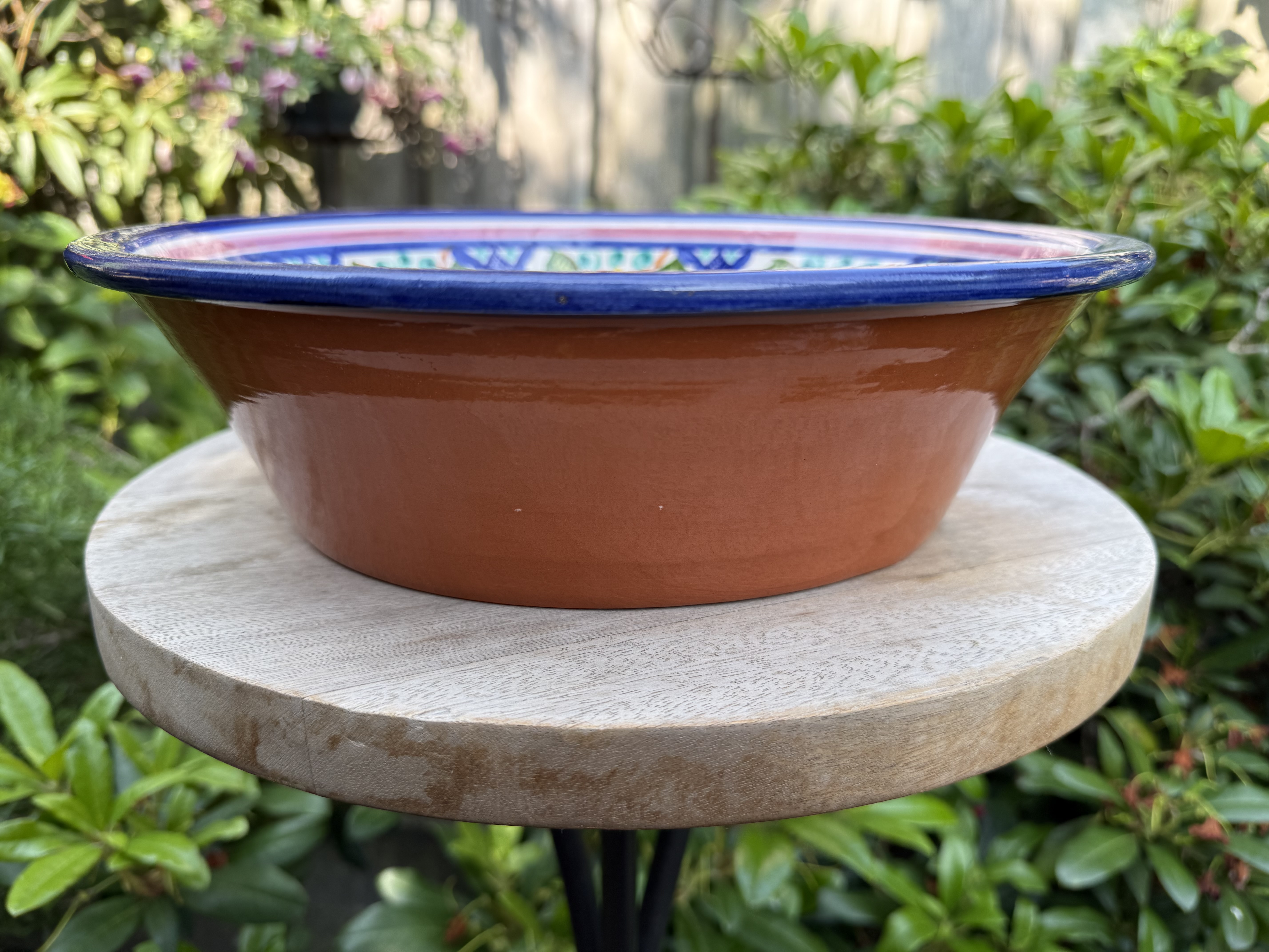 Ronde diepe schaal groot Ø31,5x9cm (ps9)