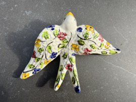 Handgemaakte Portugese Zwaluw  | Patroon Coimbra | Wanddecoratie M (16 cm)