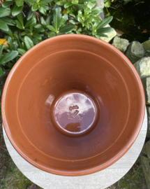 Bloempot met schotel (medium)