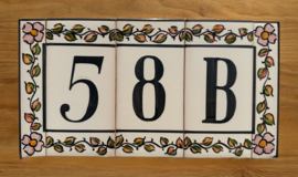 Keramische tegel Porto / letter B (15x7,5cm)